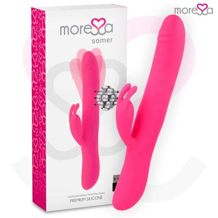 Vibrador Rabbit MORESSA SOMER mit rotierendem System
