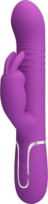 Vibrador Rabbit Pretty Love Coale 4 en 1 Morado Vibrador Rabbit Pretty Love Coale 4 en 1 Morado