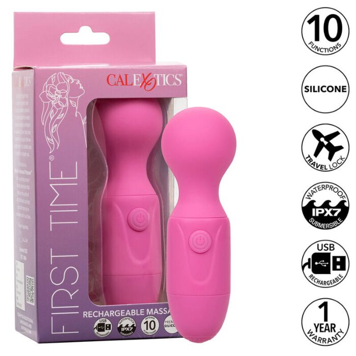 Wand-Vibrator CALEXOTICS First Time Rechargeable Wand-Vibrator CALEXOTICS First Time Rechargeable