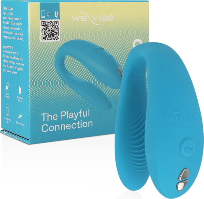 Vibrator We-Vibe Sync Go Turquoise für Paare
