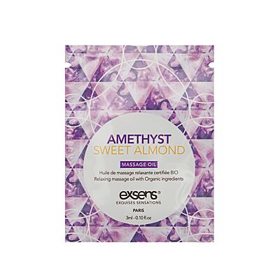 Massageöl Exsens Amethyst Sweet Almond 3 ml Probe