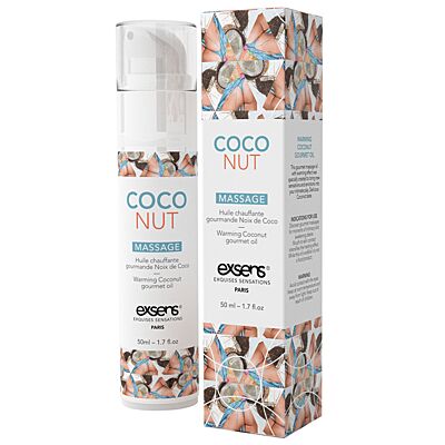 Warming Gourmet Massage Oil Coconut 50 ml
