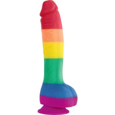 Farben 21,5cm Stolz Ausgabe Dildo