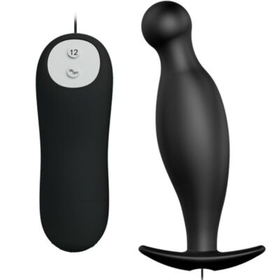 Pretty Love Bottom - Silikon Anal Plug zusätzliche Stimulation 12 Geschwindigkeiten Fernbedienung