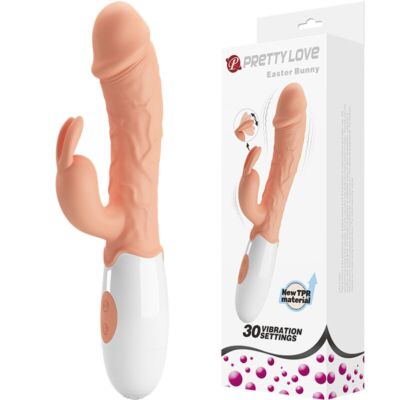 Rabbit-Vibrator PRETTY LOVE Easter Bunny mit 2 Motoren