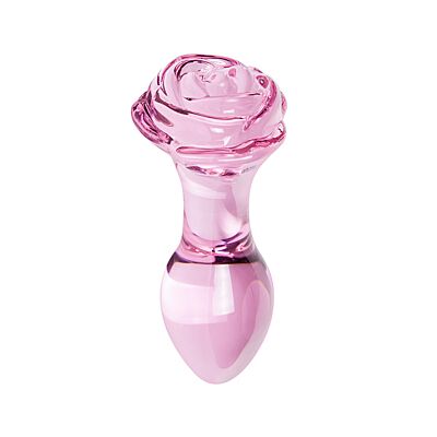 Analplug S Pleasures Crystal AURORA aus Glas