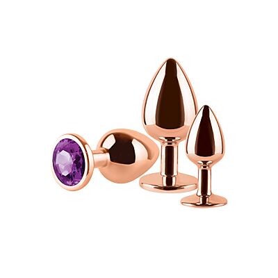 Analplug-Set S Pleasures Metal NOAH