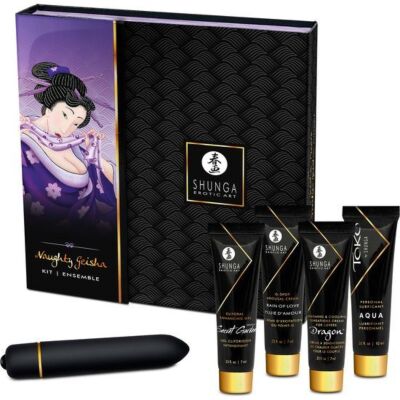 Kit Unartige Geisha mit Spielzeug