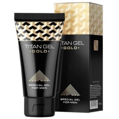Gel Goldener Titan Penisvergrößerung