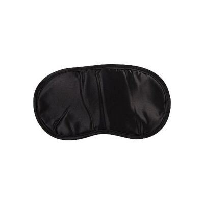 Dunkle Satin Augenmaske