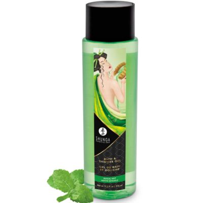 Shunga Bad- & Duschgel Minze 370 ml - Erotische Kosmetik