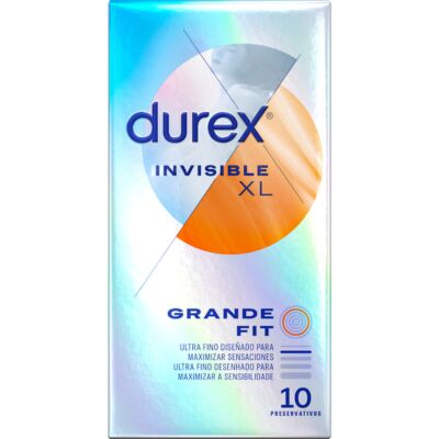 Durex Invisible XL - Extra Sicher