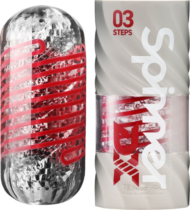 Tenga Spinner DX 03 Steps Masturbator mit Dreh‑Effekt