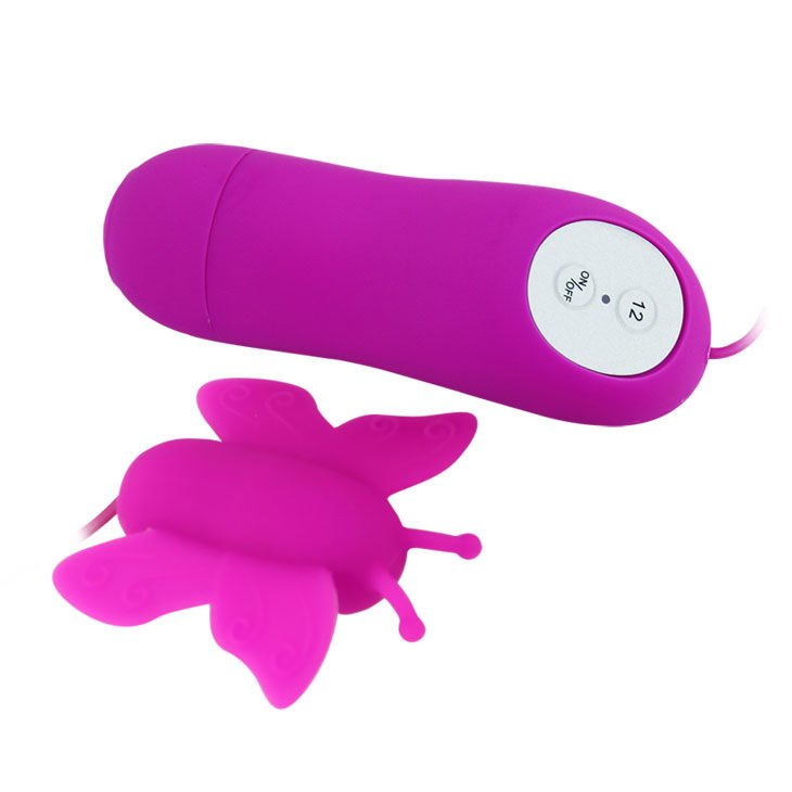 Schmetterling Vibrator Ei Pink 12 Geschwindigkeiten