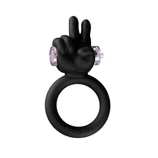 Make love schwarzen Ring 100 Soft-Silikon