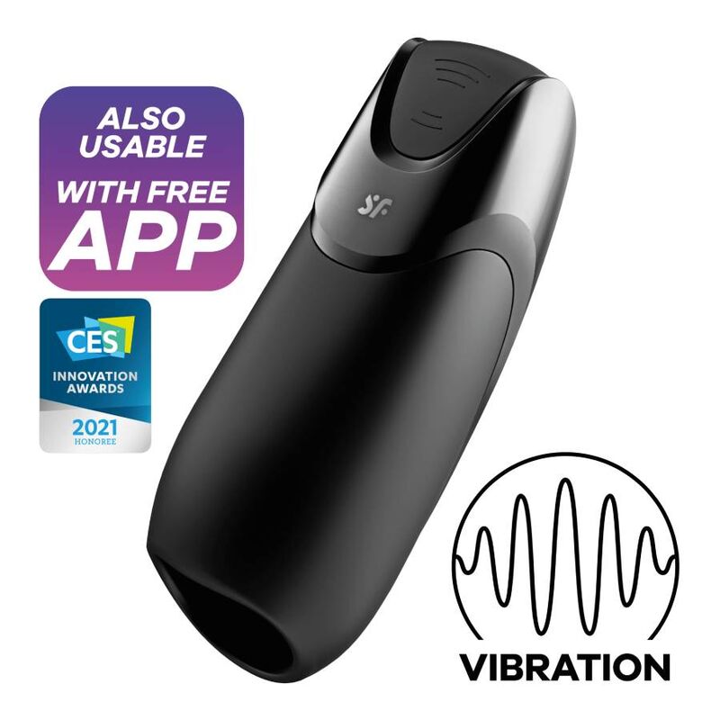 Vibrator Men Schwarz