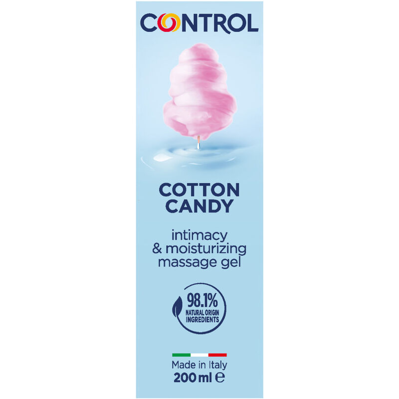 Kontrolle - Massagegel 3 in 1 Zuckerwatte 200 ml