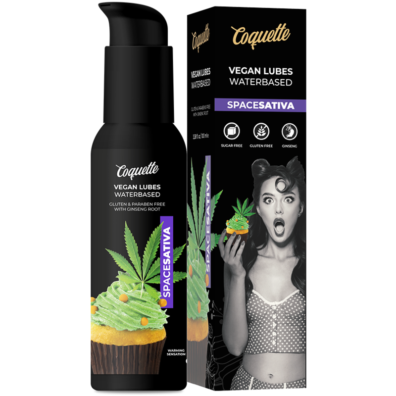 Veganes Gleitmittel Space Sativa 100ml - Coquette Chic Desire