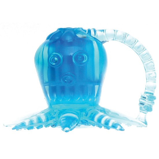 Octopus blau Mini-Vibrator