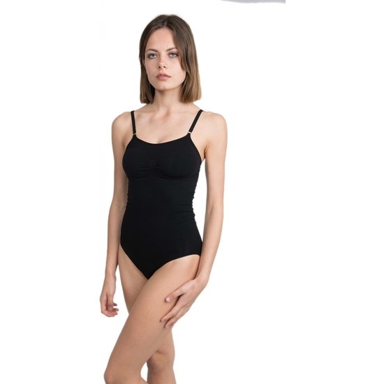 Körperübersetzungsgetriebe förmige Brust 3D-Effekt schwarz