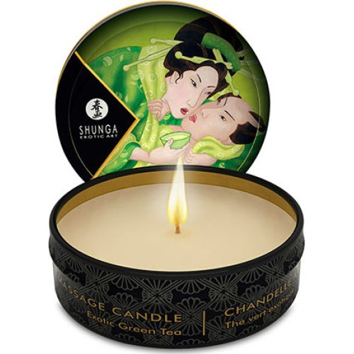 Massagenkerze Shunga Zenitude 30ML mit Teegeschmack