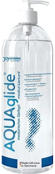 Aquaglide Literflasche mit Spender